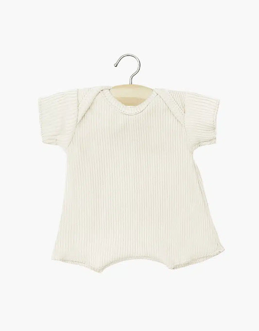 Babies Clothing – Linen Ribbed Body Shorty