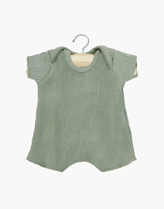 Babies Clothing – Peacock Ribbed Body Shorty