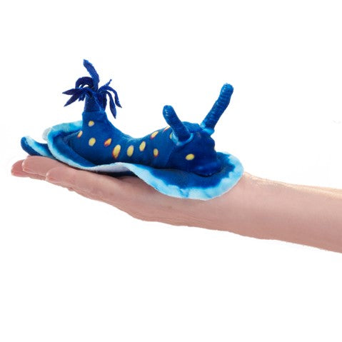 Mini Nudibranch, Blue Finger Puppet