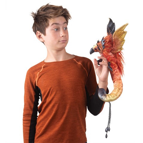 Phoenix Wristlet Puppet