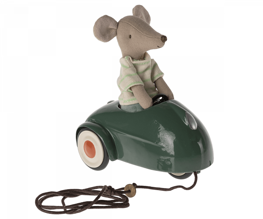 Mouse Car - Dark Green Maileg Lil Tulips