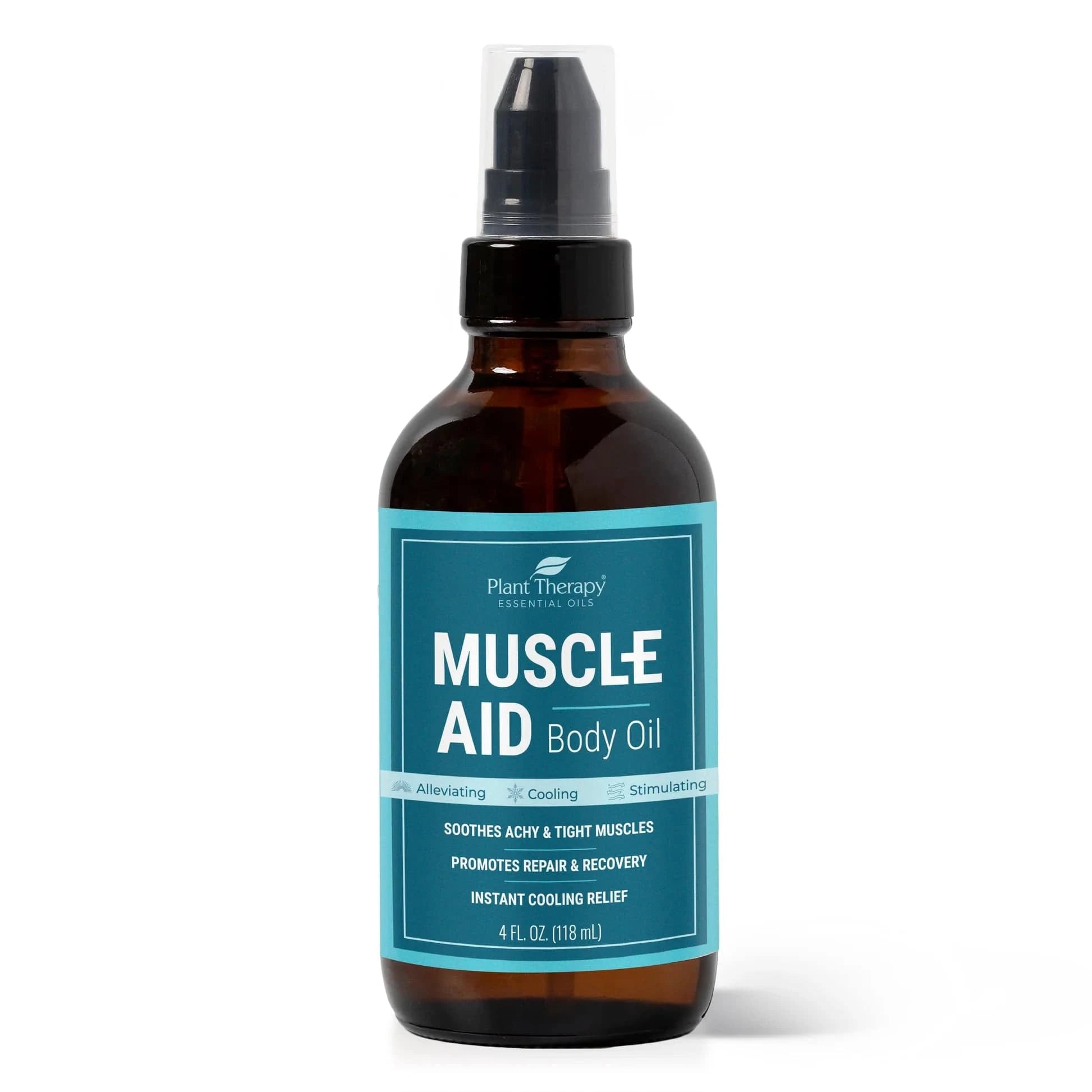 Muscle Aid Body Oil (4 oz) Plant Therapy Lil Tulips