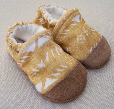 Mustard Seed Organic Baby Slippers 6-12 Months Snow + Arrow Lil Tulips