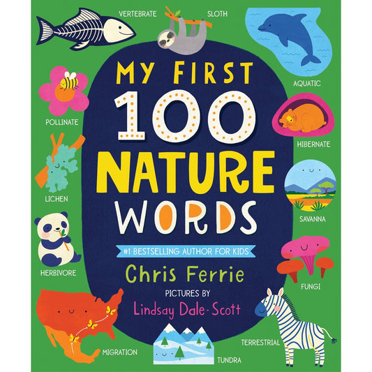 My First 100 Nature Words - Board Book (Padded) SourceBooks Lil Tulips