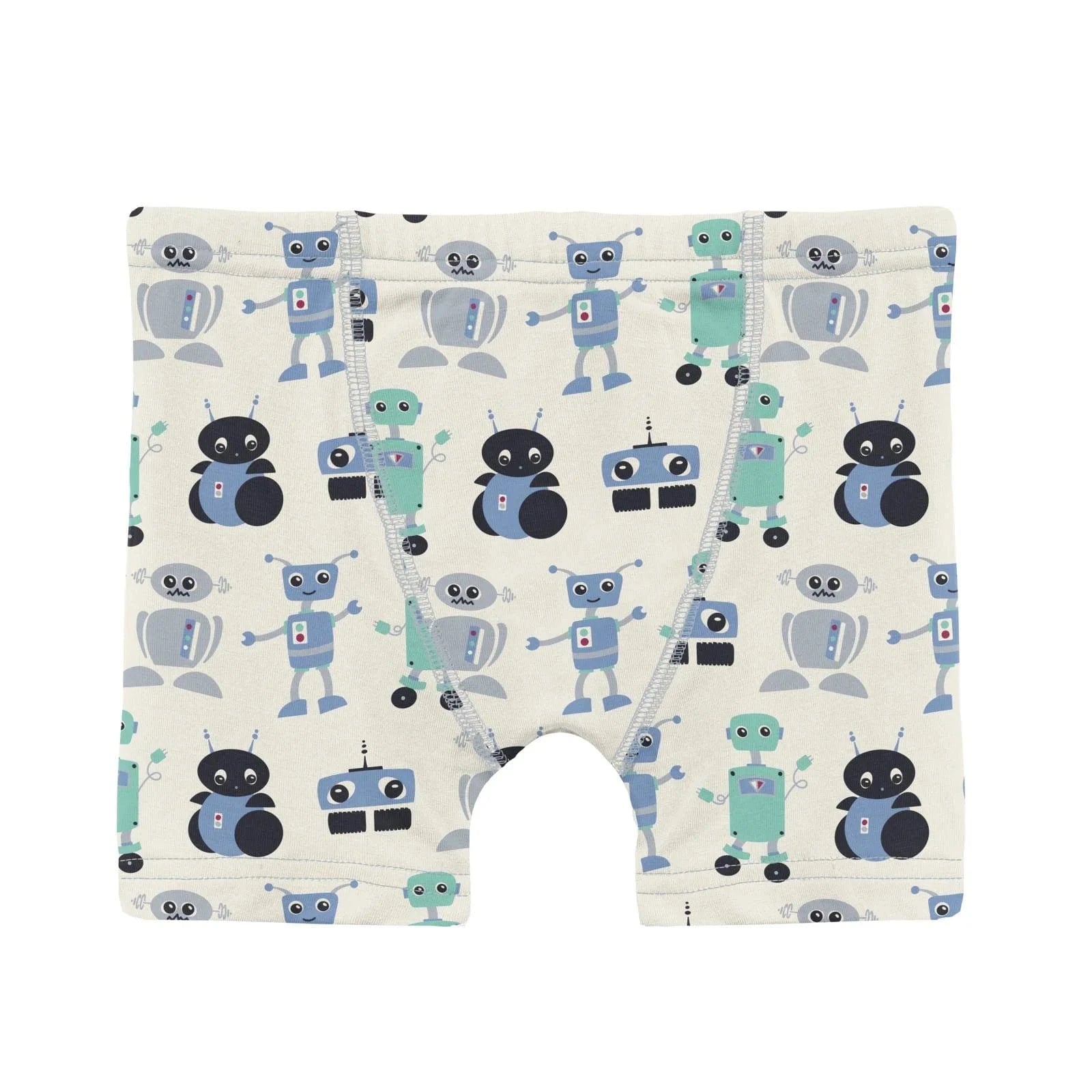 Natural Robots Boy's Boxer Brief KicKee Pants Lil Tulips