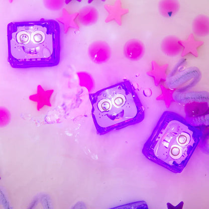 NEW Lumi - Purple Light Up Cubes Glo Pals Lil Tulips