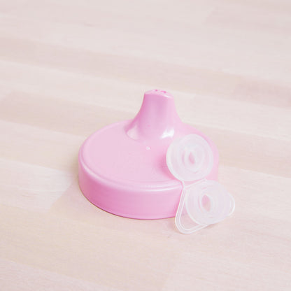 No-Spill Sippy Cup Lid + Valve Blush RePlay Lil Tulips