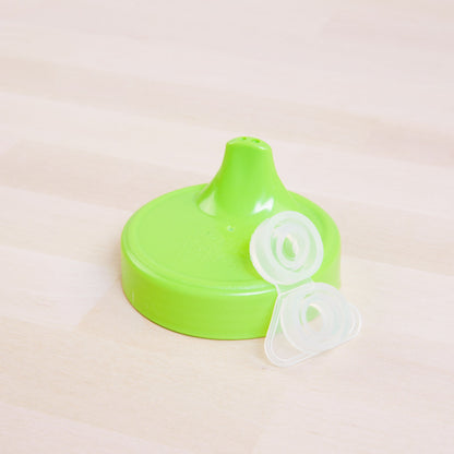 No-Spill Sippy Cup Lid + Valve Lime Green RePlay Lil Tulips