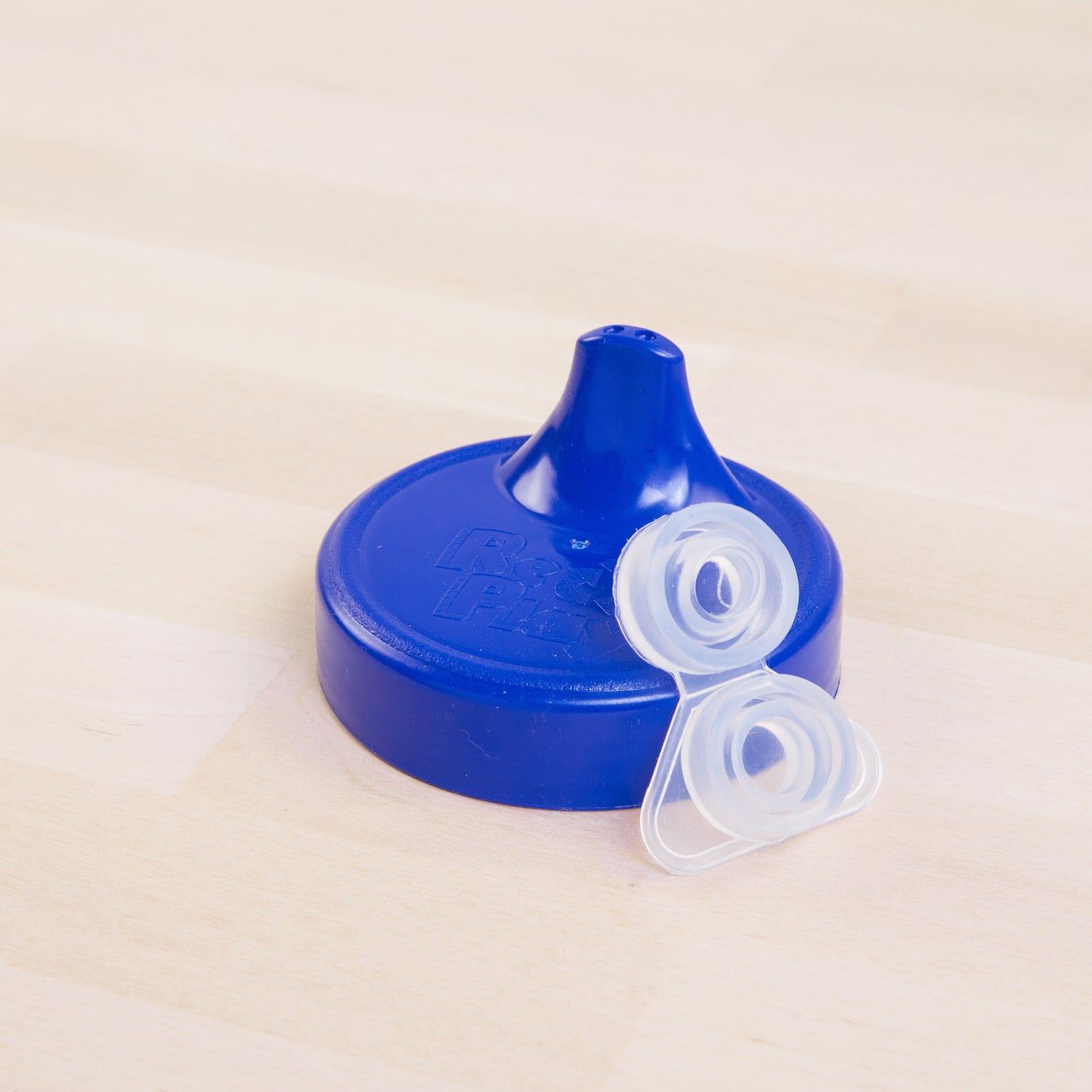 No-Spill Sippy Cup Lid + Valve Navy Blue RePlay Lil Tulips