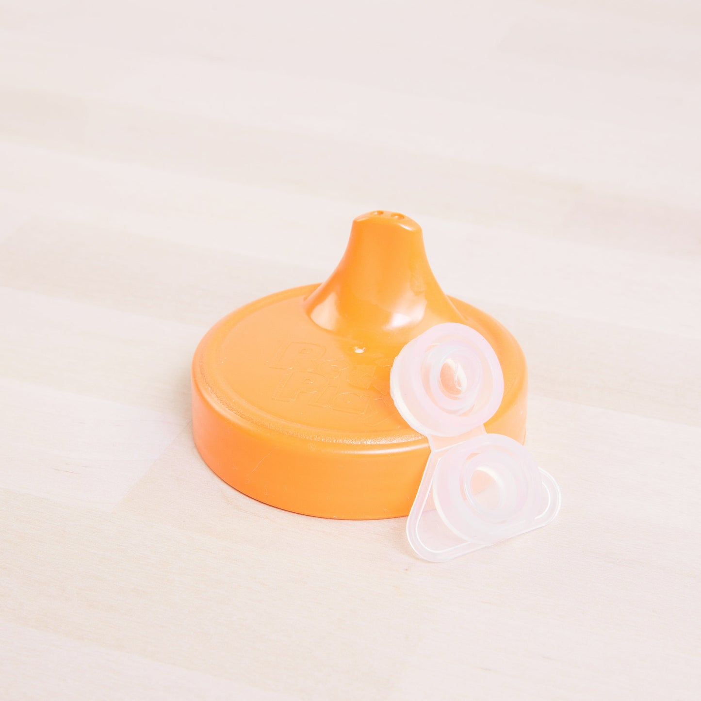 No-Spill Sippy Cup Lid + Valve Orange RePlay Lil Tulips