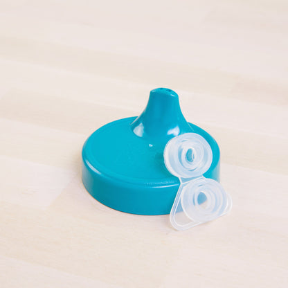 No-Spill Sippy Cup Lid + Valve Teal RePlay Lil Tulips