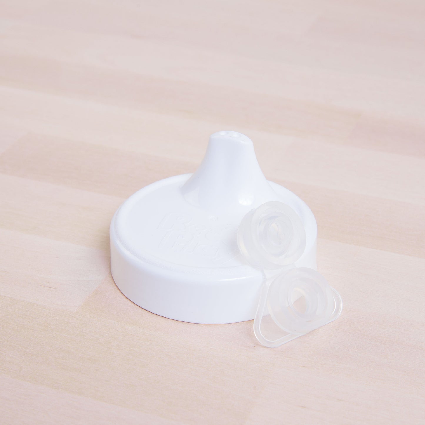 No-Spill Sippy Cup Lid + Valve White RePlay Lil Tulips