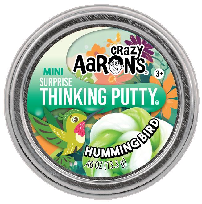 Mini Spring Hummingbird - 2" Thinking Putty Tin (Copy)