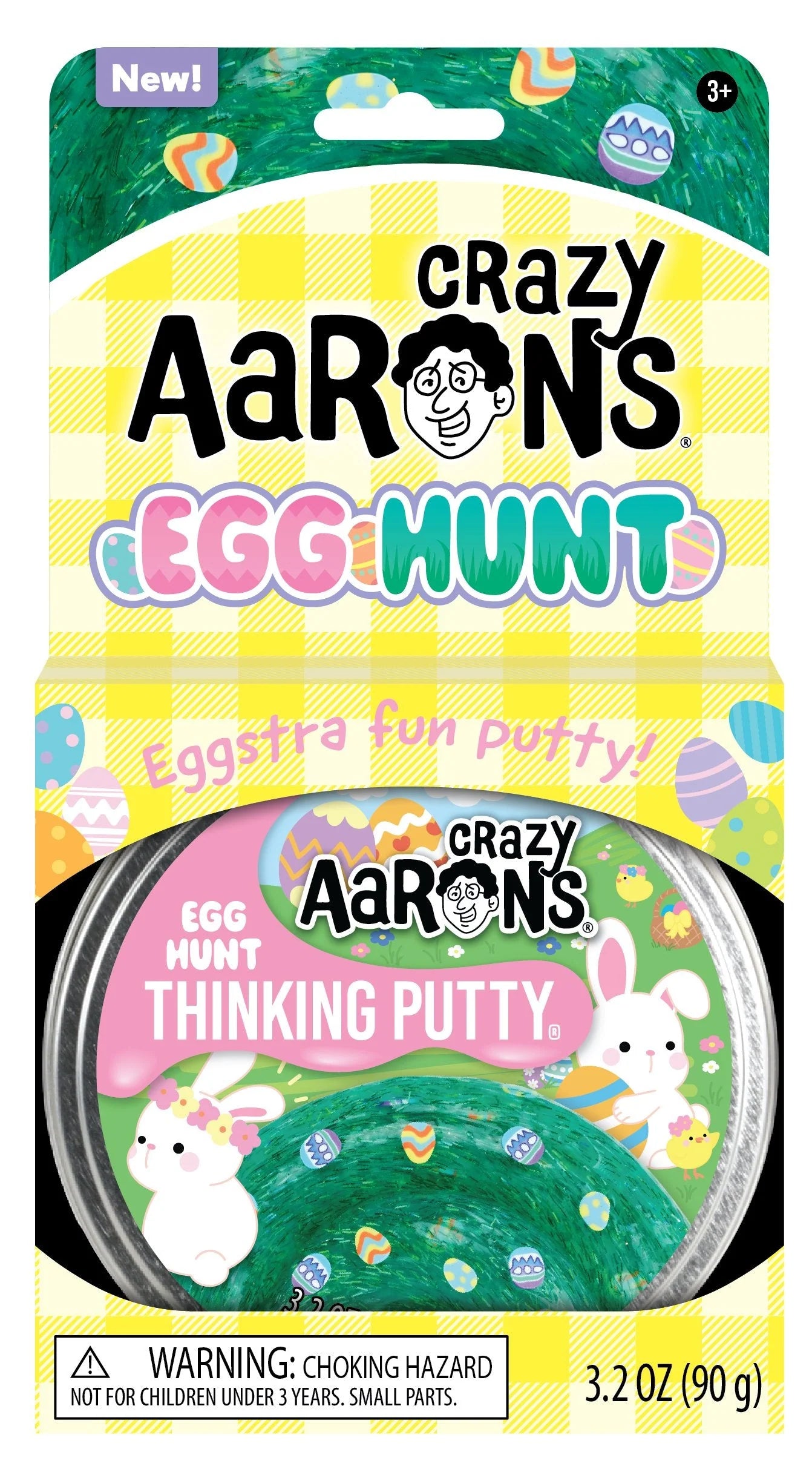 Egg Hunt  4" Thinking Putty Tin