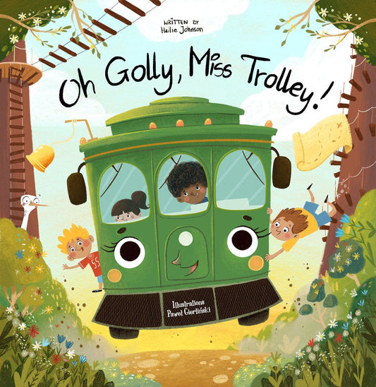 Oh Golly, Miss Trolley! Orange Hat Publishing Lil Tulips