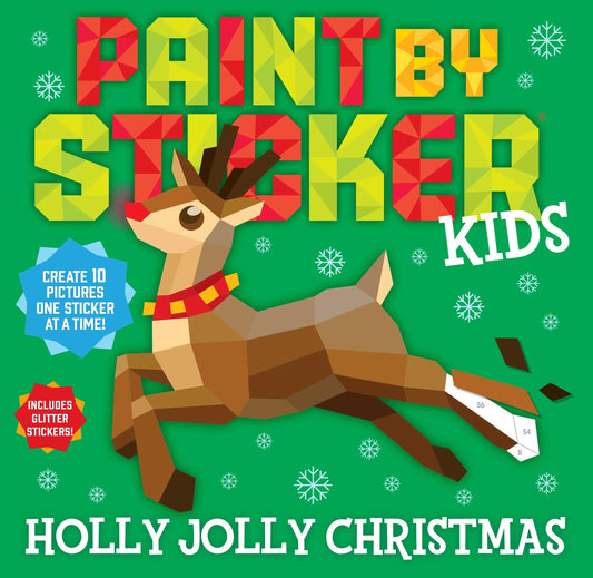 Paint by Sticker Kids: Holly Jolly Christmas Paint by Sticker Lil Tulips