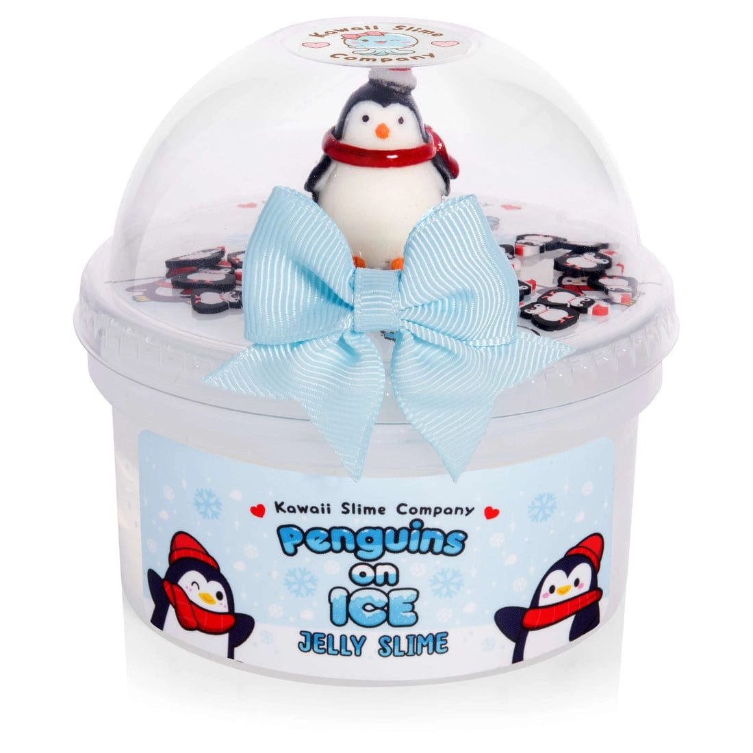 Penguins On Ice Jelly Slime Kawaii Slime Company Lil Tulips