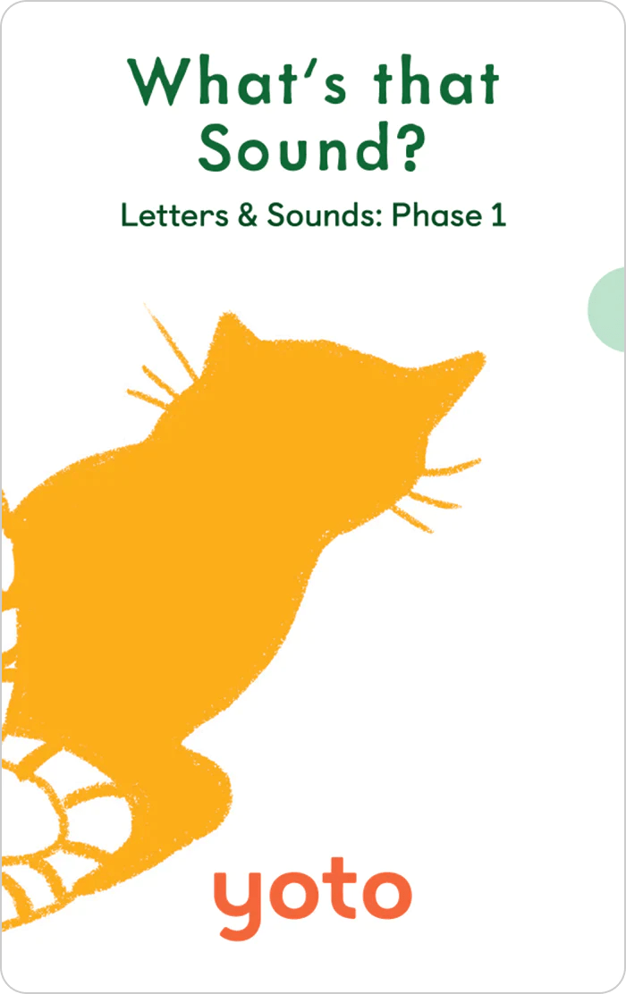 Phonics: Letters & Sounds: Phase 1 - 7 Audiobook Cards Yoto Lil Tulips