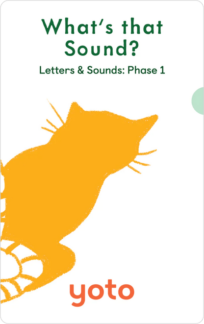 Phonics: Letters & Sounds: Phase 1 - 7 Audiobook Cards Yoto Lil Tulips