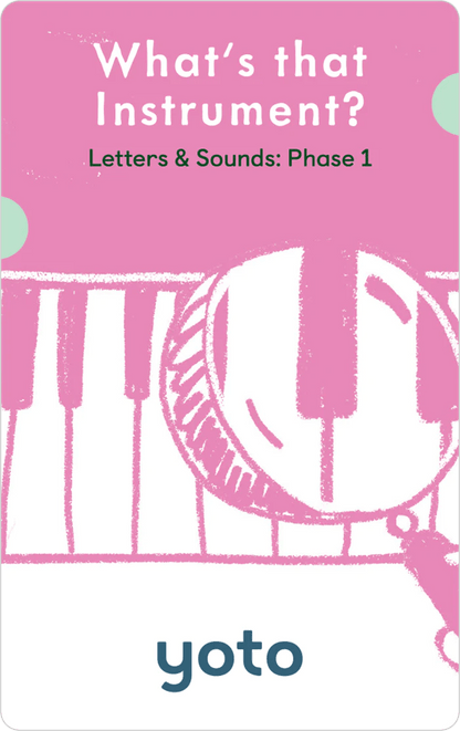 Phonics: Letters & Sounds: Phase 1 - 7 Audiobook Cards Yoto Lil Tulips