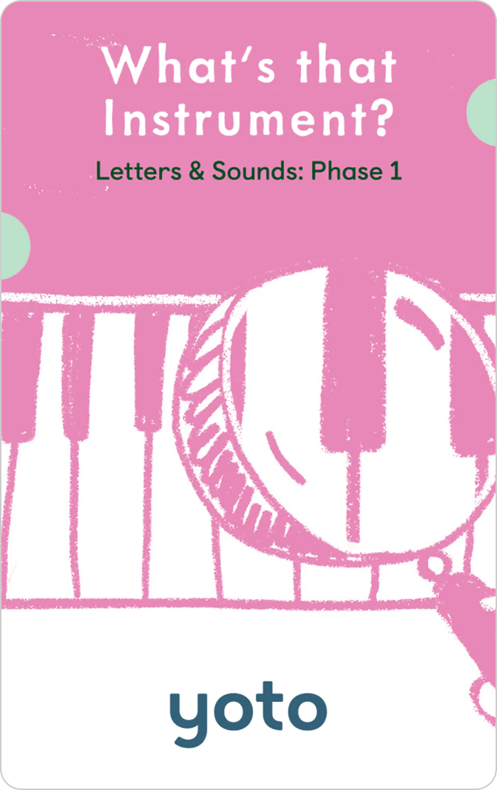 Phonics: Letters & Sounds: Phase 1 - 7 Audiobook Cards