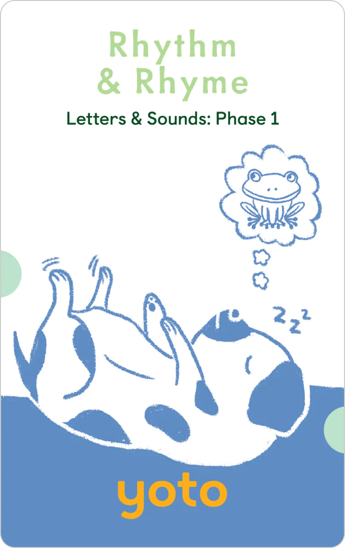 Phonics: Letters & Sounds: Phase 1 - 7 Audiobook Cards Yoto Lil Tulips