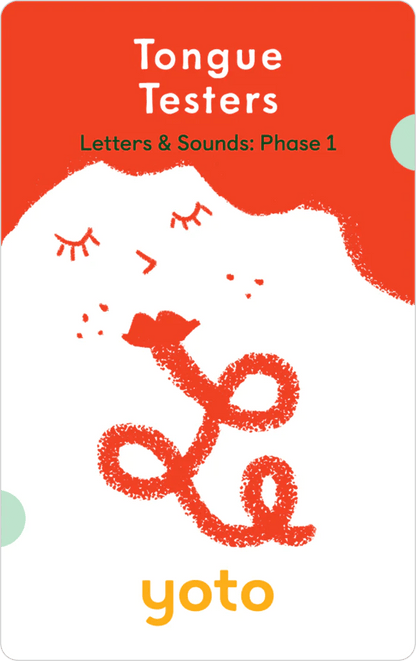 Phonics: Letters & Sounds: Phase 1 - 7 Audiobook Cards Yoto Lil Tulips