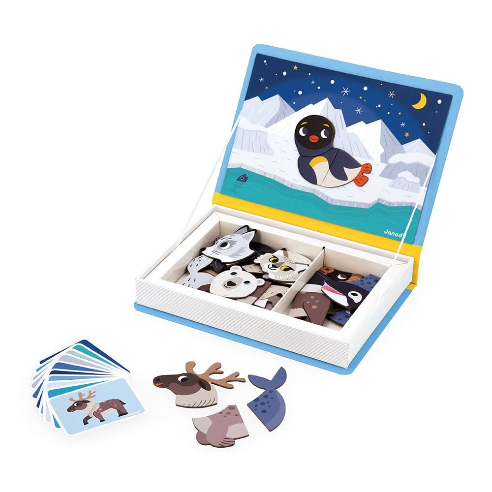 Polar Animals Magneti’Book Janod Lil Tulips