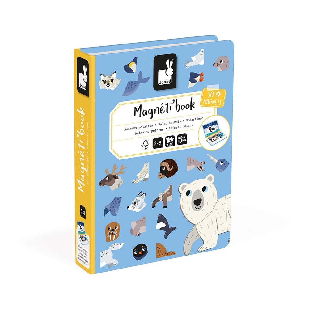 Polar Animals Magneti’Book Janod Lil Tulips