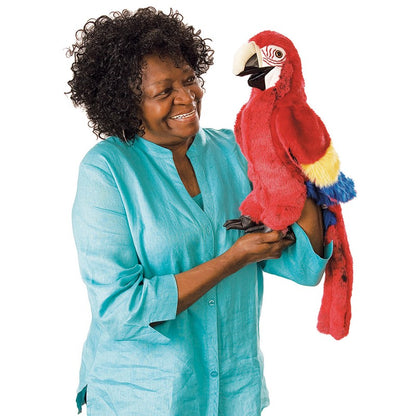 Scarlet Macaw Hand Puppet