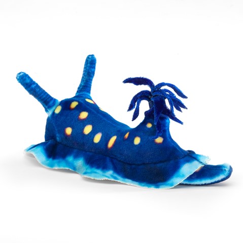 Mini Nudibranch, Blue Finger Puppet