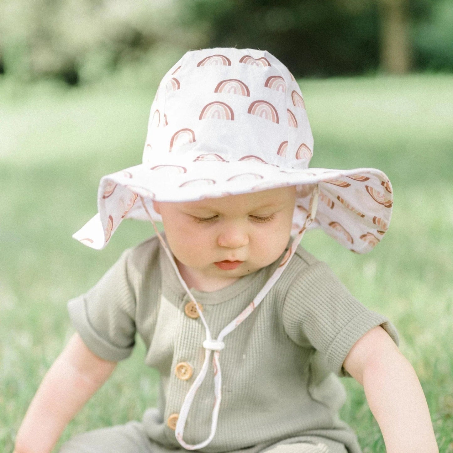 Rainbow Sunhat Huggalugs Lil Tulips