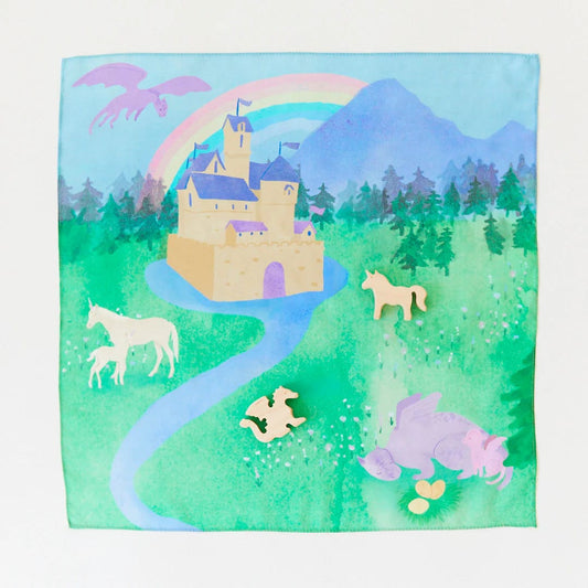 Rainbow Unicorn Playmap Sarah's Silks Lil Tulips