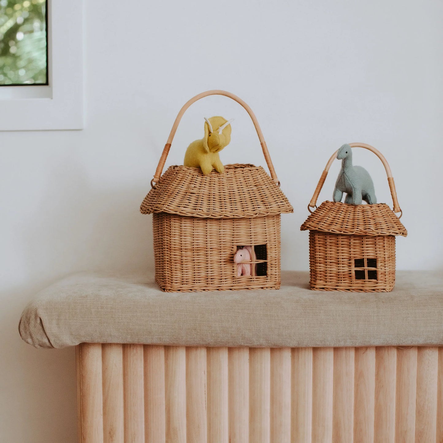 Rattan Hutch Small Basket