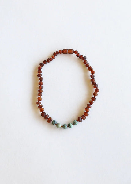 Canyon leaf sales amber necklace