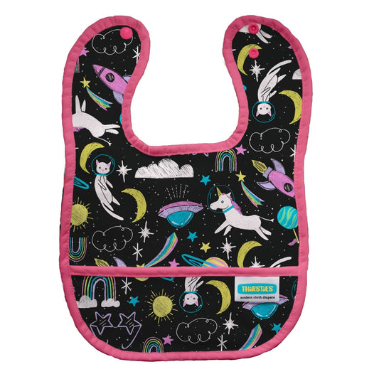 Rocket Pocket Bib Thirsties Bibs Lil Tulips