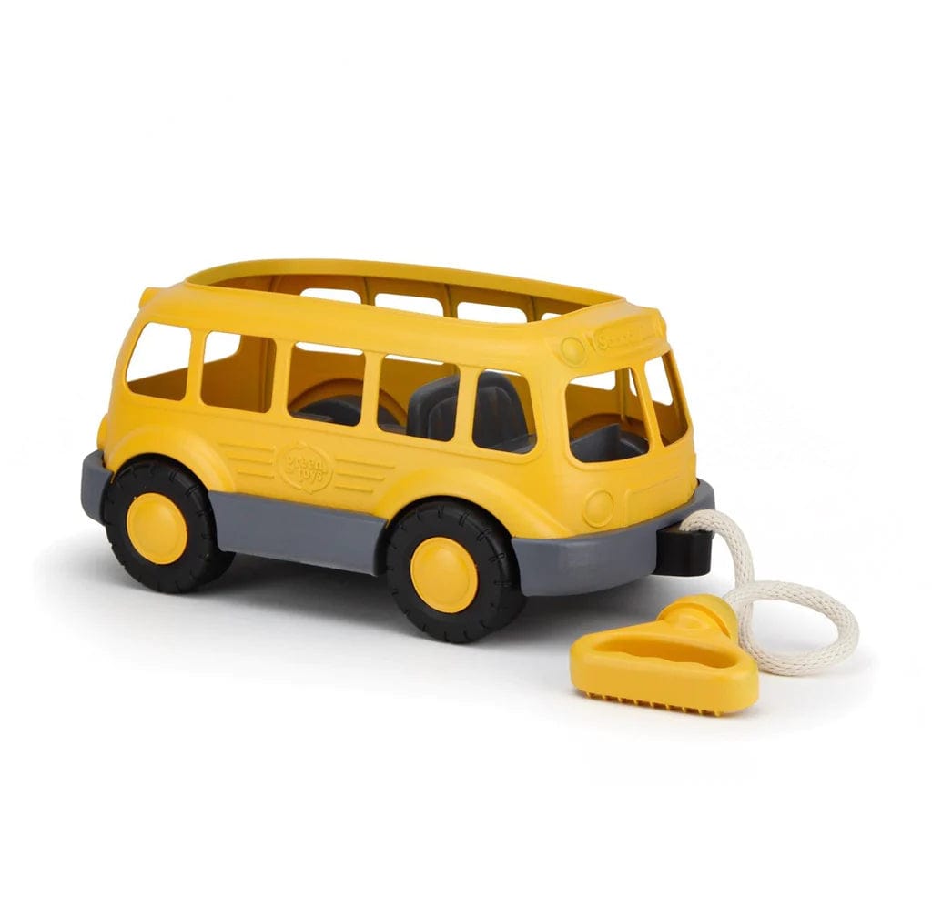 School Bus Wagon Green Toys Lil Tulips