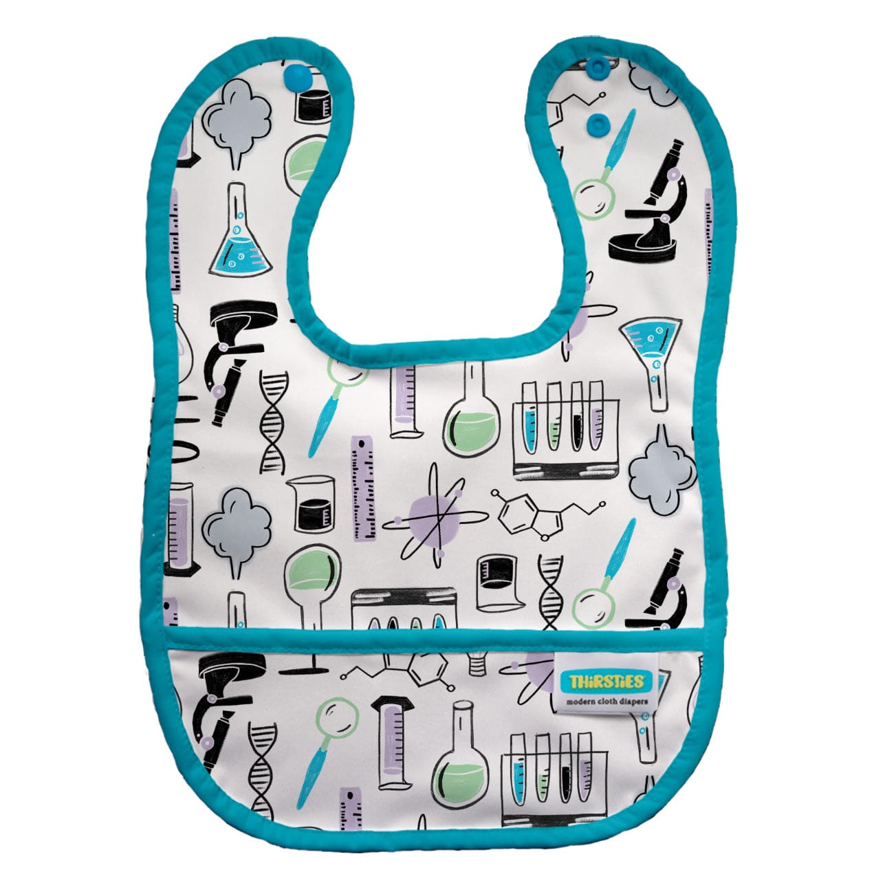 Science Pocket Bib Thirsties Bibs Lil Tulips