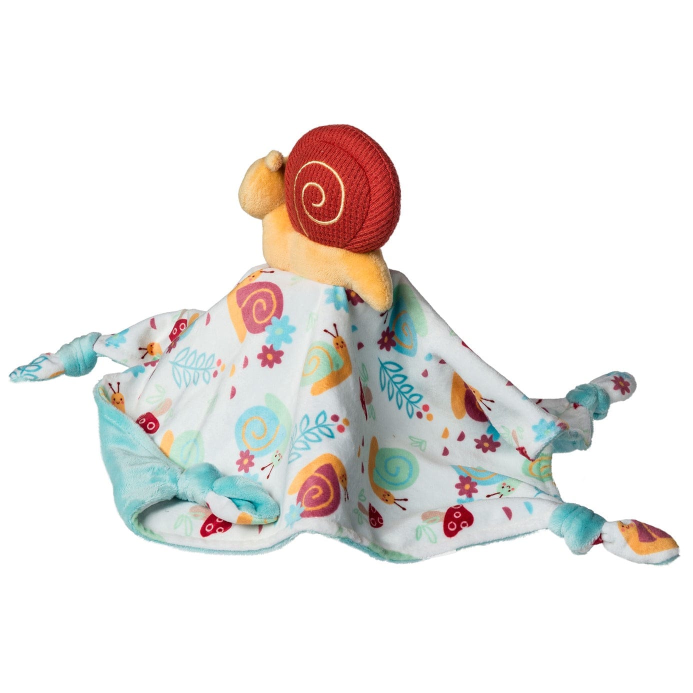 Skippy Snail Character Blanket Mary Meyer Lil Tulips