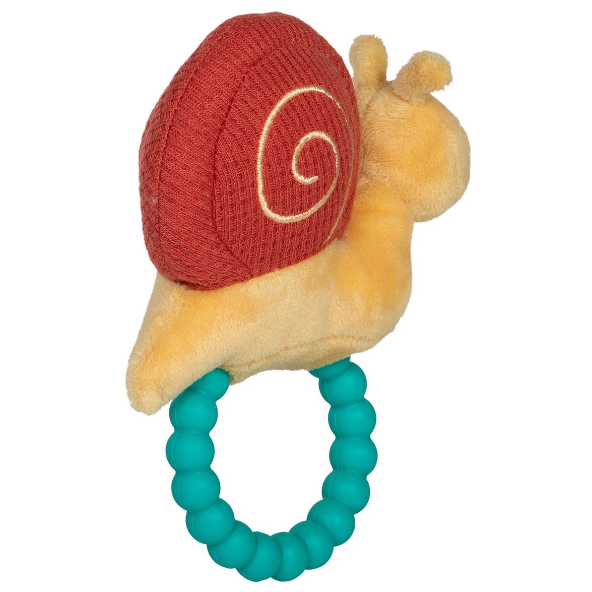 Skippy Snail Teether Rattle – 6″ Mary Meyer Lil Tulips