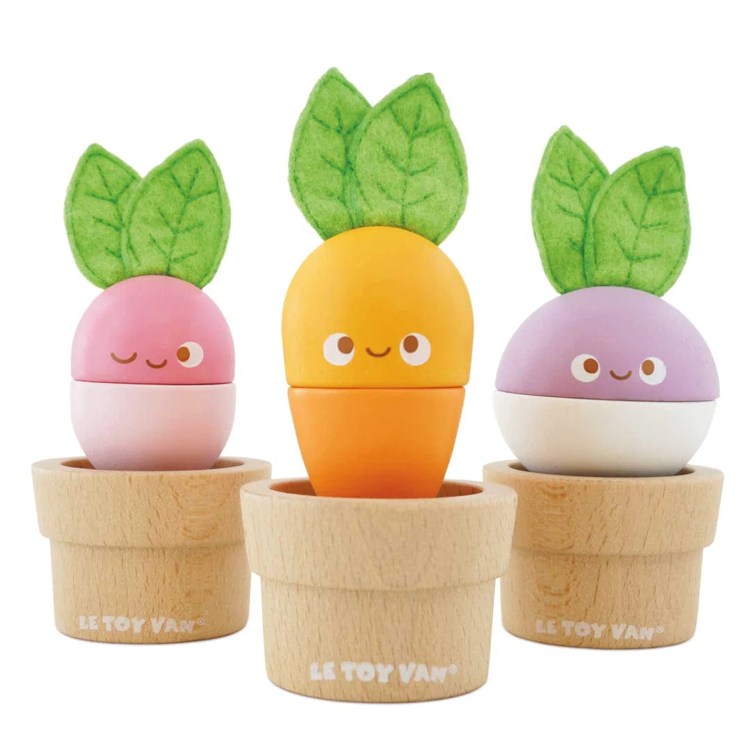 Stacking Wooden Veggies Le Toy Van Lil Tulips