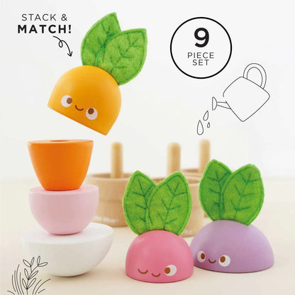 Stacking Wooden Veggies Le Toy Van Lil Tulips