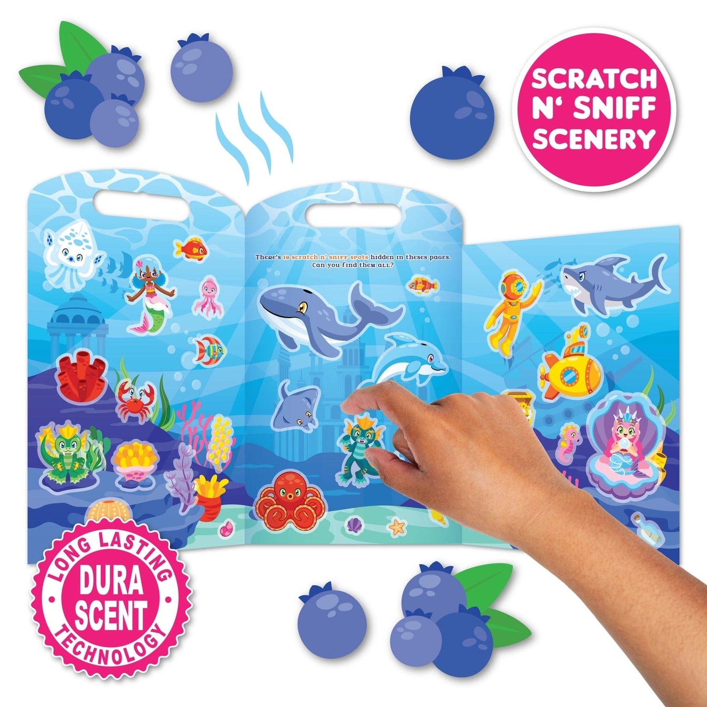 Sticker Magic - Aquatic Kingdom Scentco Lil Tulips