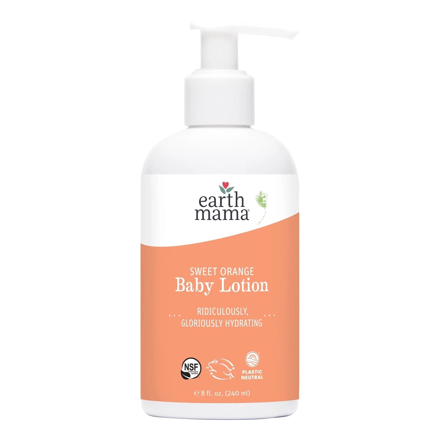 Sweet Orange Baby Lotion Earth Mama Organics Lil Tulips