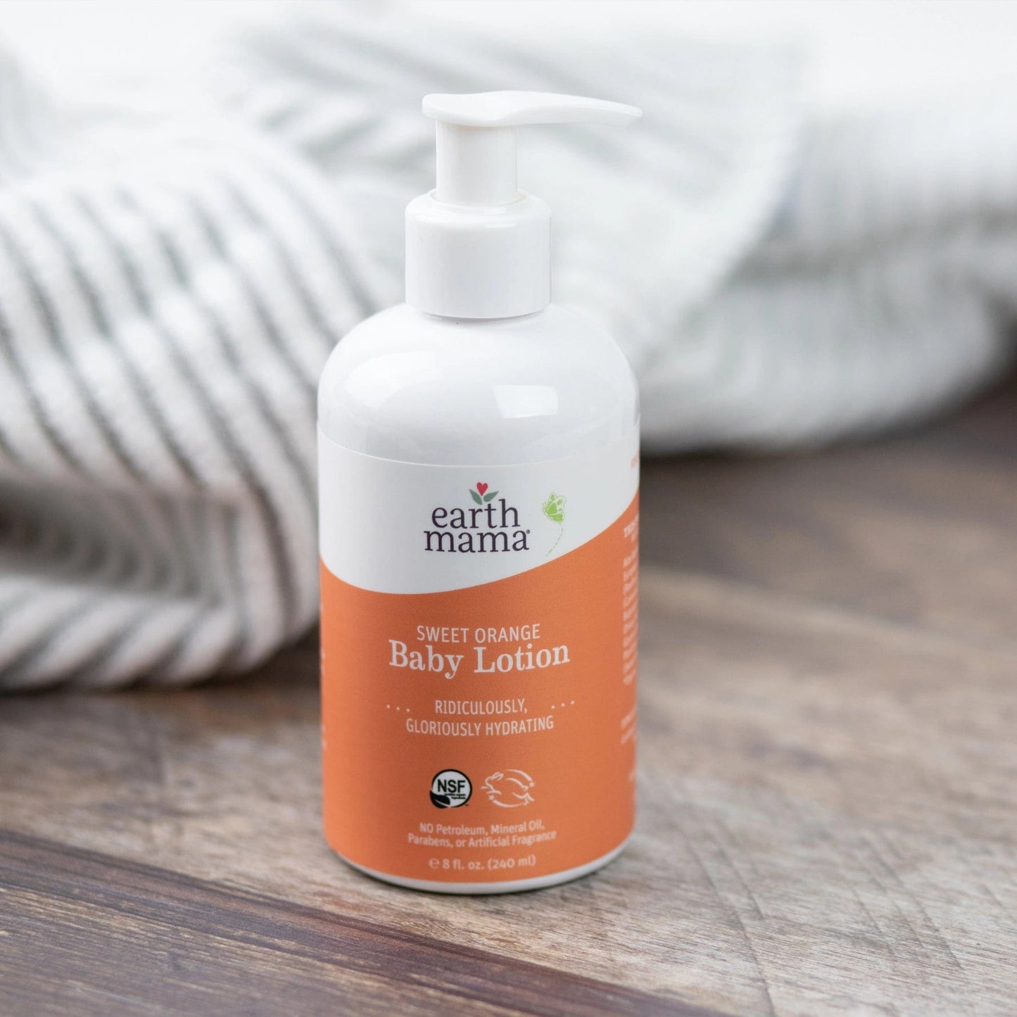 Sweet Orange Baby Lotion Earth Mama Organics Lil Tulips