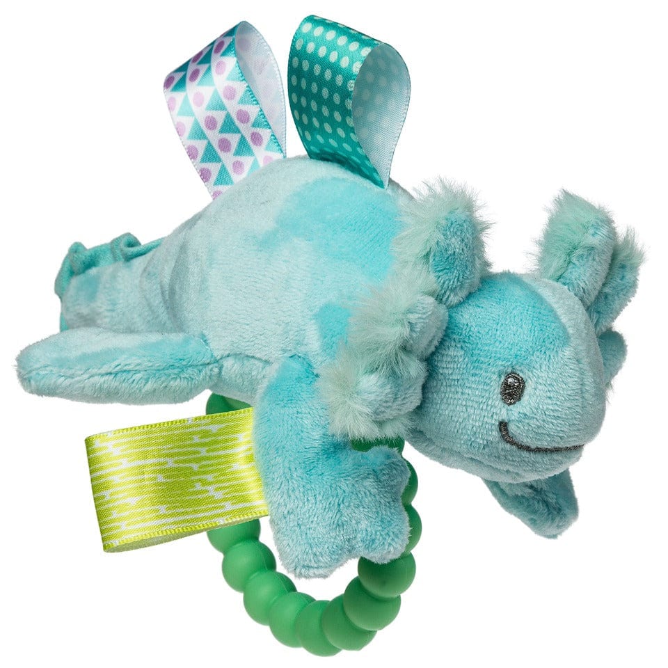 Taggies Fizzy Axolotl Teether Rattle – Aqua Mary Meyer Lil Tulips