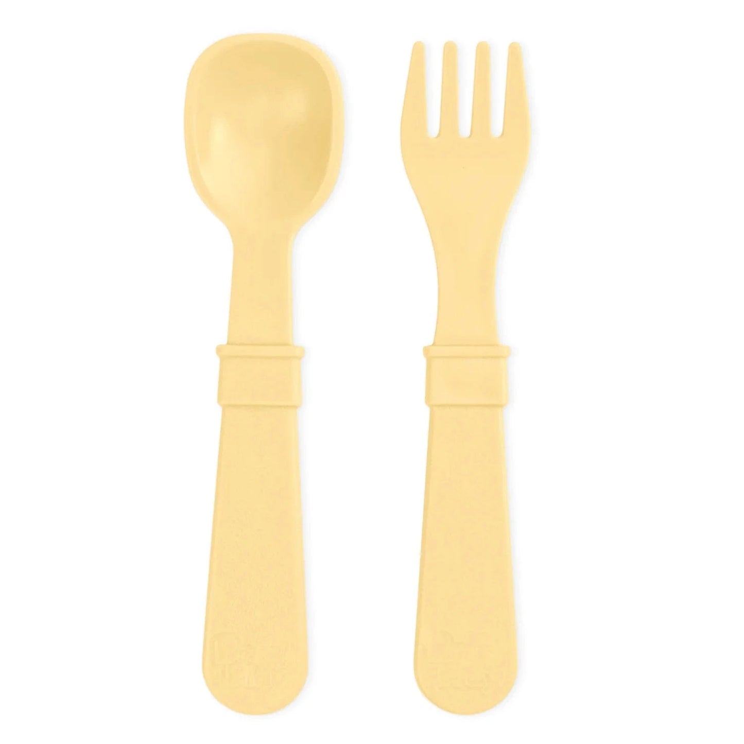 Toddler Utensil Pair Lemon Drop RePlay Lil Tulips