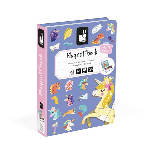 Unicorns Magneti’Book Janod Lil Tulips