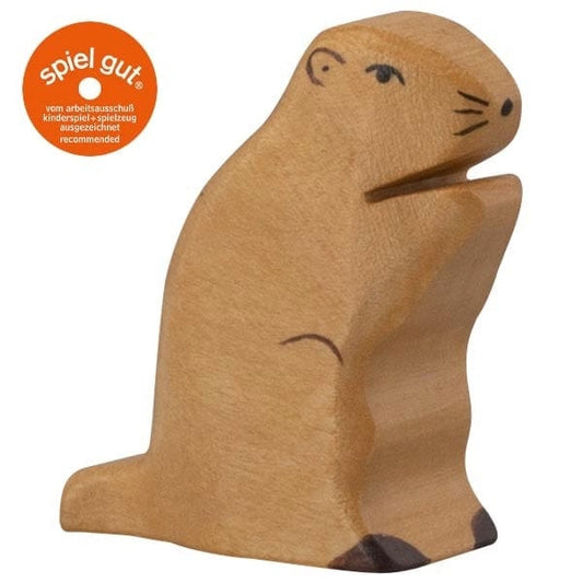 Wooden Groundhog Holztiger Lil Tulips