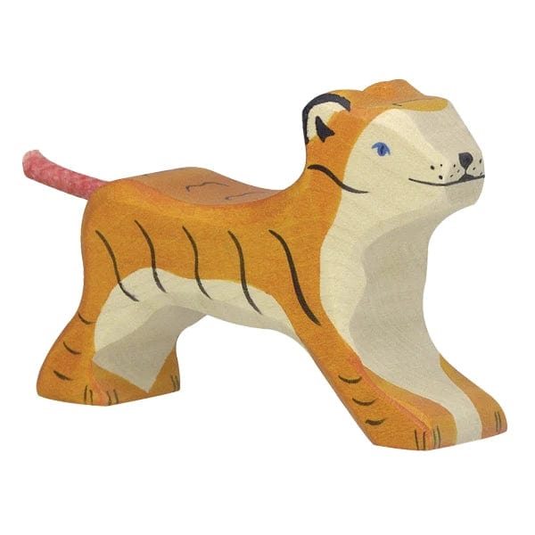 Wooden Running Tiger Cub Holztiger Lil Tulips